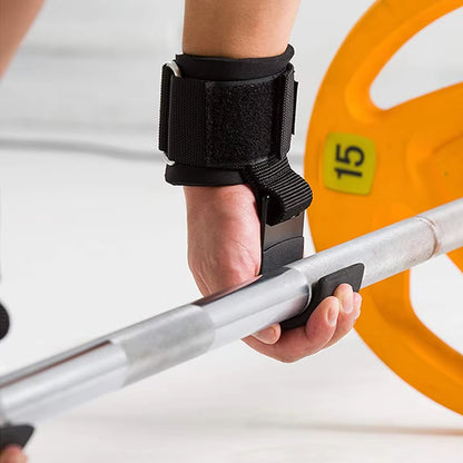 Elevate Your Workout with Our Heavy-Duty Weight Lifting Hook Grips and Wrist Wraps - Perfect for Powerlifting and Bodybuilding!