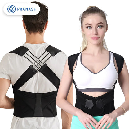Adjustable Back Posture Corrector Belt for Men and Women - Say Goodbye to Slouching and Discomfort!